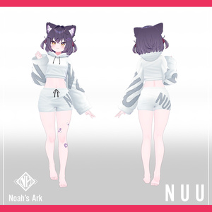 「シフォン-Chiffon-」「ショコラ-Chocolat-」専用【3D衣装モデル】NUU 缩略图 3