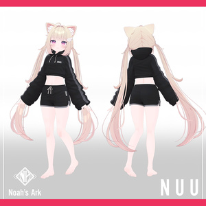 「シフォン-Chiffon-」「ショコラ-Chocolat-」専用【3D衣装モデル】NUU 缩略图 2