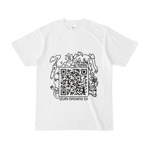 NASHINO's QR SERIES_モノクロTシャツ