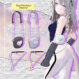 【Urban Shine】NEKOMUREX/Bag＆Necklace Only 缩略图 2