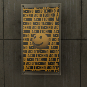 ACID TECHNO ポスター