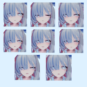 【Milltina-ミルティナ】Face-BlendShape + 動く表情 缩略图 2