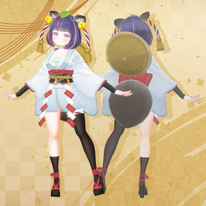 オリジナル3Dモデル 【まつり と タヌえもん】 缩略图 11
