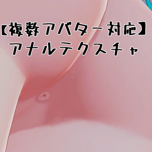 【複数アバター対応】アナルテクスチャ