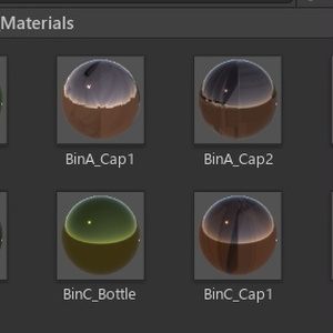 【3Dモデル】香水瓶3点セット 缩略图 8