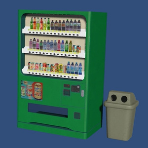 【3Dモデルセット】自動販売機【UnityPackage】 缩略图 3