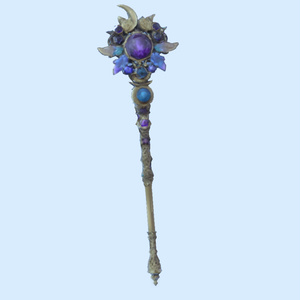 ✨ Celestial Scepter ― 魔法のステッキ3Dモデル ✨ 缩略图 2