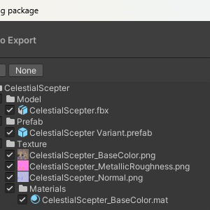 ✨ Celestial Scepter ― 魔法のステッキ3Dモデル ✨ 缩略图 4