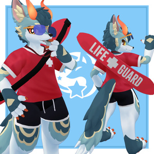 Lifeguard Costume for Lars&Fenrir 缩略图 5