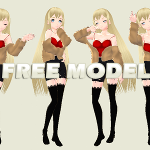 Free / FREE VROID MODEL : WINE!