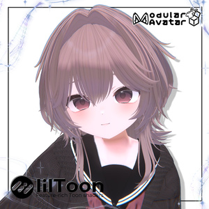 【VRC Hair】✦ Soft Wolf Cut ✦【15アバター対応】