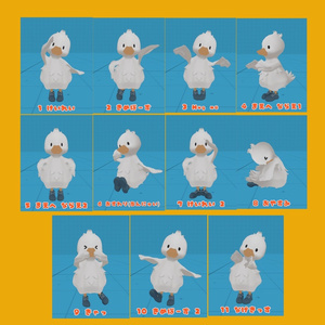 無料freeあり PATOTO専用　pose set(11pose)  VRChat 缩略图 2