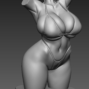 水着トルソー（OBJFile、STLFile）