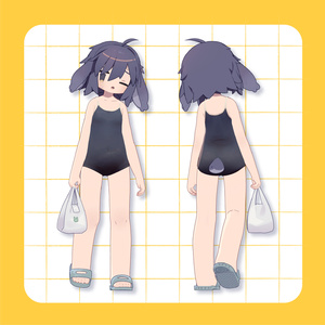 スクール水着【うささき/まめひなた/こぐまのルウ対応】 缩略图 2