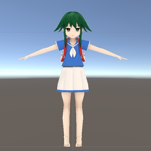 【VRChat想定アバター】小咲桜【クエスト・Fallback対応】