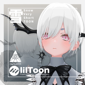 【VRC向け髪型】スノウベリーショート（TOON） / Snow Very Short Hair : Toon 缩略图 9