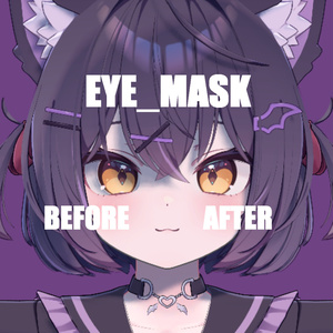 Sclera Mask for Funwari Shadow / 55 Avatars Compatible