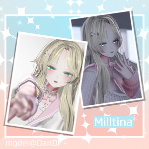 【14アバター対応】瞳＆メイクテクスチャ Two tone color ★Eye & Make up texture 缩略图 13
