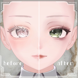【ルミナ/LUMINA】アイ＆メイク テクスチャ01 Eye＆Makeup Texture& Blendshape 缩略图 3