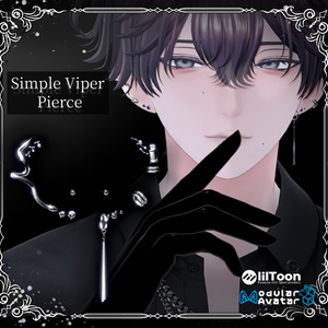 [Multiple Avatars Compatible] Simple Viper Pierce [VRChat-Ready]