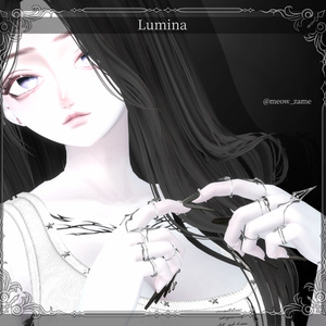 ★SALE★【複数アバター対応】-Ring Set- Veil Thorn 【VRChat想定】 缩略图 11