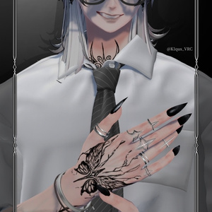 ★SALE★【複数アバター対応】-Ring Set- Veil Thorn 【VRChat想定】 缩略图 6