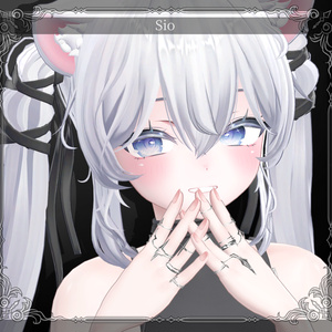 ★SALE★【複数アバター対応】-Ring Set- Veil Thorn 【VRChat想定】 缩略图 17