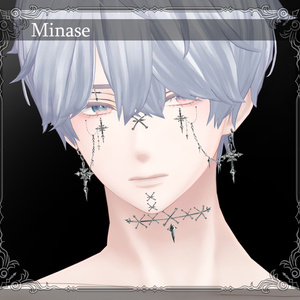 ★SALE★【複数アバター対応】Crux Face Chain Set【VRChat想定】 缩略图 8