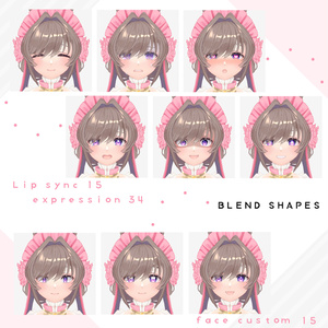 オリジナル3Dモデル「 NERU_NENE ネルネネ 」 缩略图 3