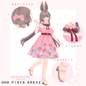 オリジナル3Dモデル「 NERU_NENE ネルネネ 」 缩略图 6