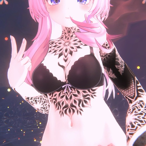 Tattoos and Eye Selestia  目/ 入れ墨 *テクスチャ 「セレスティア」 缩略图 2