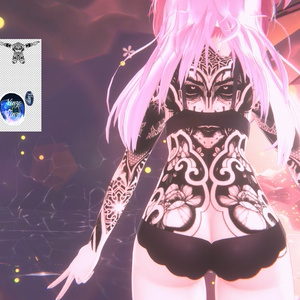 Tattoos and Eye Selestia  目/ 入れ墨 *テクスチャ 「セレスティア」 缩略图 3