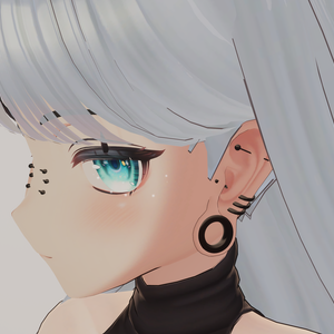 Rindo Ears Expansion Piercing  耳の拡張 「竜胆」