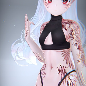 Akuma Rindo 悪魔 テクスチャ「竜胆」HD 缩略图 4