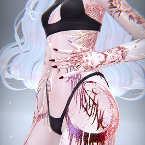Akuma Rindo 悪魔 テクスチャ「竜胆」HD 缩略图 9