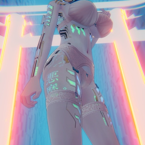 Gold Cyberpunk Imeris  テクスチャ 金「イメリス」HD 缩略图 5