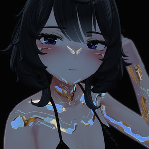 Gold Cyberpunk Velle テクスチャ 金「ヴェール・」HD 缩略图 6