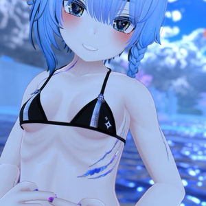 Rindo Ocean Tattoo 入れ墨 *テクスチャ* モデル「竜胆」/HD 缩略图 8