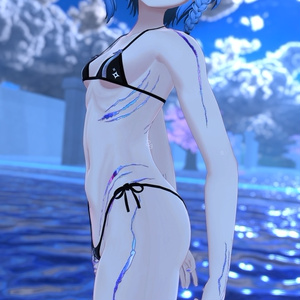 Rindo Ocean Tattoo 入れ墨 *テクスチャ* モデル「竜胆」/HD 缩略图 7