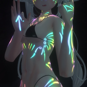 👽☢️レイブ Sio Rave Marks Texture 入れ墨 *テクスチャ*👽☢️ 缩略图 7