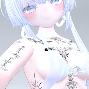 Sio Mystic Tattoos 入れ墨 *テクスチャ* モデル「しお」/HD 缩略图 12
