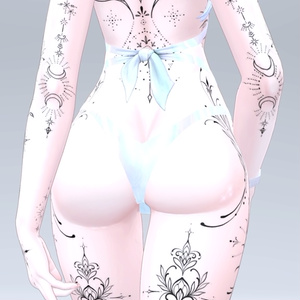 Sio Mystic Tattoos 入れ墨 *テクスチャ* モデル「しお」/HD 缩略图 11