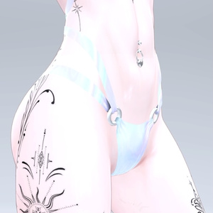 Sio Mystic Tattoos 入れ墨 *テクスチャ* モデル「しお」/HD 缩略图 2