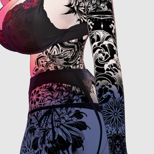 【Milltina Oni Tattoos ショコラ】4k Tattoos 缩略图 5