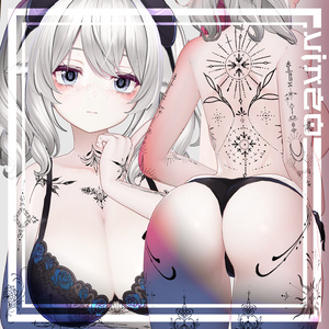【Milltina Mystic Tattoos ショコラ】4k Tattoos