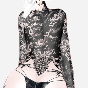 ルルネ‏【Oni Tattoos】Rurune 4k Textures 入れ墨 *テクスチャ* /HD 缩略图 3
