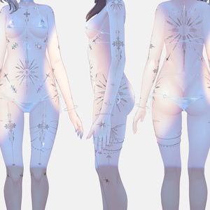 【Vanish God Tattoos】 4k Textures 入れ墨 *テクスチャ* /HD 缩略图 3