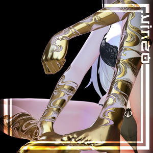 ❌Gothic Gloves-Legs Tattoo❌ 14 avatars 入れ墨 *テクスチャ* /HD 4k Textures 缩略图 3