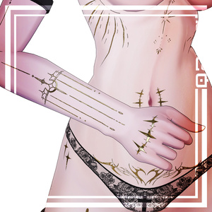 𓆩♡Venus Tattoos Lasyusha♡𓆪 入れ墨 *テクスチャ*ラシューシャ/4k HD 缩略图 4