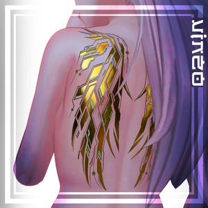 .✦ ݁˖Cyberpunk Wings - 23 Avatars.✦ ݁˖ 4k Textures 入れ墨 *テクスチャ* /HD 缩略图 2